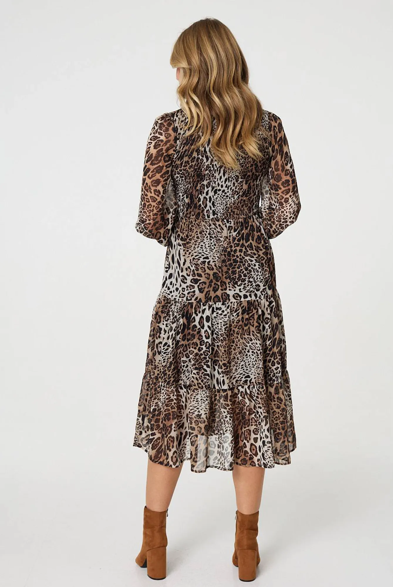 Dress | Multi Beige | 42BB1 FoldableDesign Holiday Ease