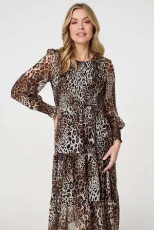 Camera Glow Dress | Multi Beige | 42BB1