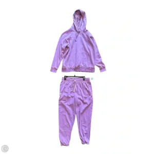 Sweatshirt Hoodie By Under Armour In Purple, Size: L Metro Mode MoistureWickingTechnology