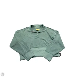 Sweatshirt Collar By Danskin In Green, Size: Xl Ocean Air Story Glow