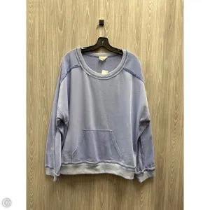 Versatile Design Saga Vibe Sweatshirt Crewneck By Cme In Blue, Size: L