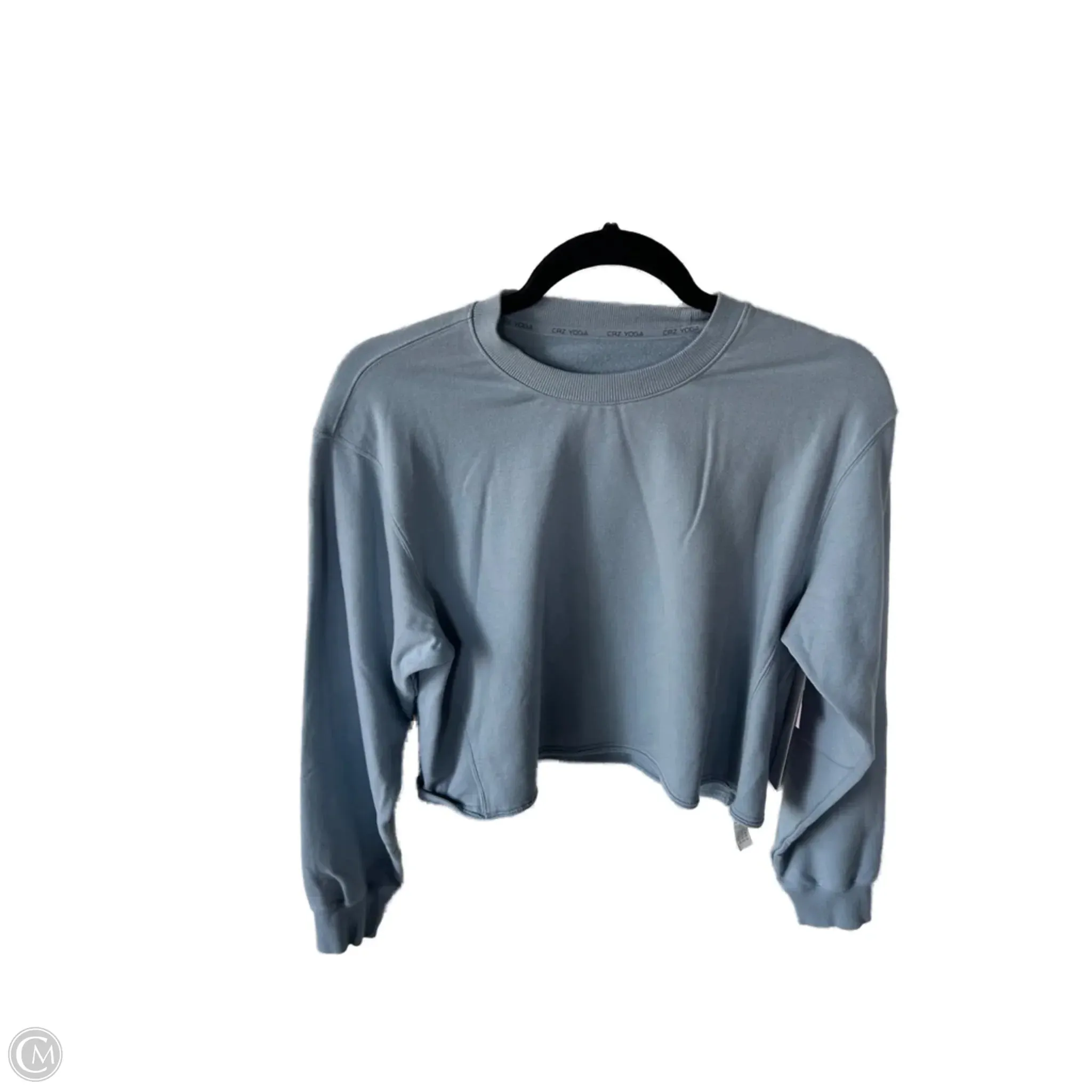 Brave Fit Couple Look Athletic Sweatshirt Crewneck By Cmc In Blue, Size: M