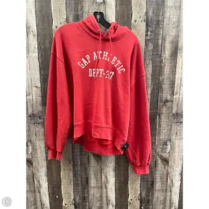 Sweatshirt Hoodie By Gap In Red, Size: M QuickRelease Closure Beach Ready