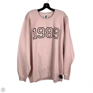 Sweatshirt Crewneck By Clothes Mentor In Pink, Size: Xl Magic Glow Comfort Fit