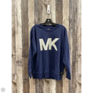 Sweatshirt Crewneck By Michael By Michael Kors In Navy, Size: M Modern Boots