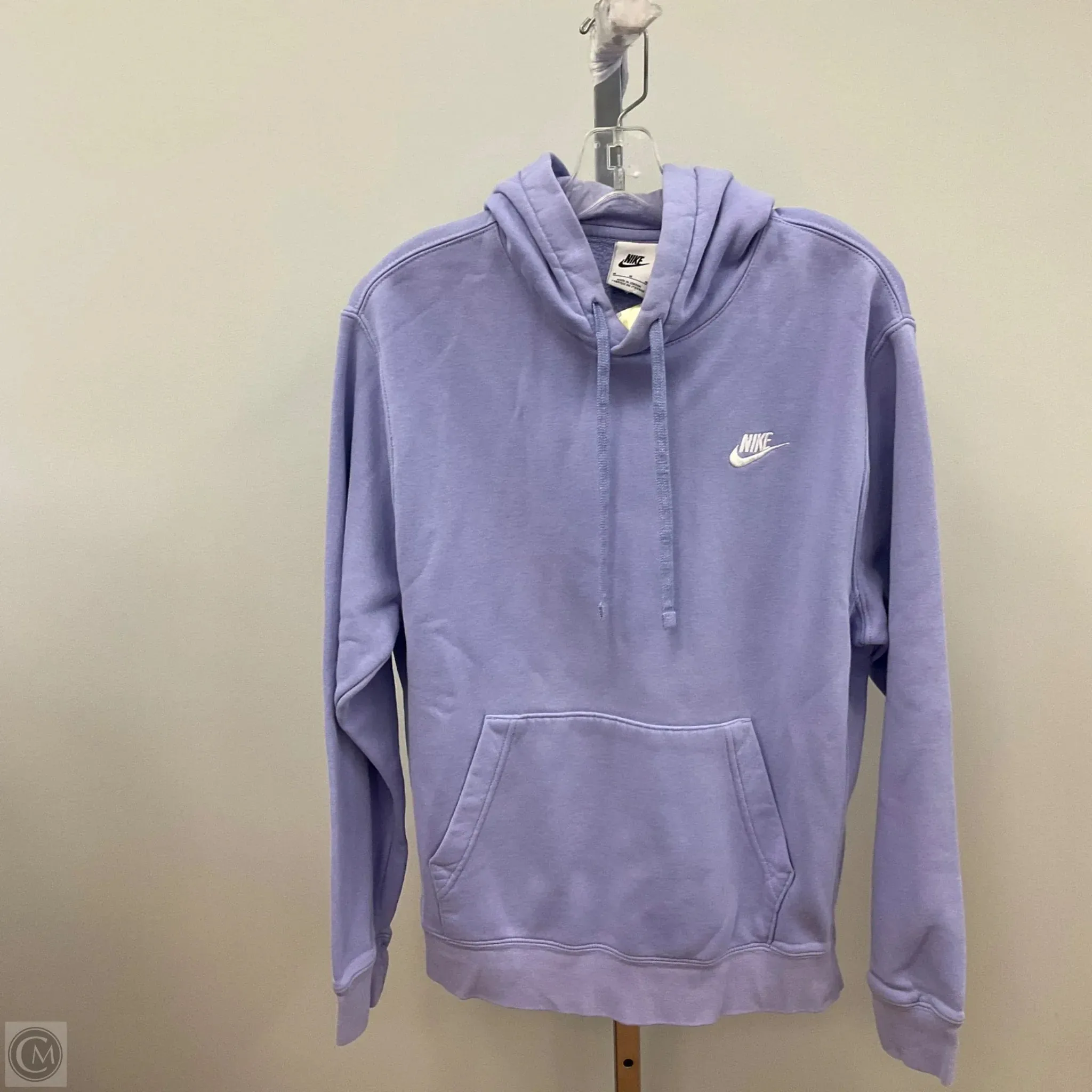 Sweatshirt Hoodie By Nike Apparel In Purple, Size: M Silent Mood Boss Vibe
