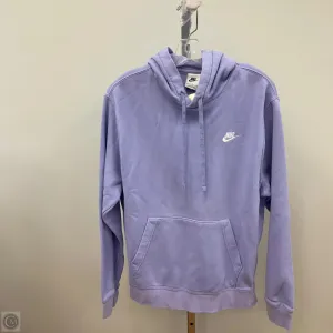 Sweatshirt Hoodie By Nike Apparel In Purple, Size: M Silent Mood Boss Vibe