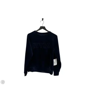 Street Style Casual Style Sweatshirt Crewneck By Zyia In Navy, Size: M
