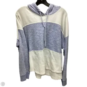 Sweatshirt Hoodie By Victorias Secret In Blue & White, Size: Xl Timeless Cardigan Charm Core