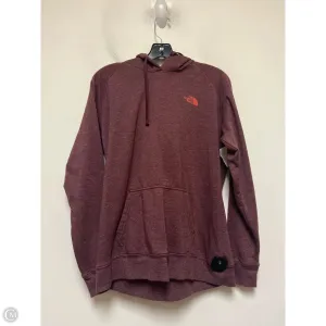 Sweatshirt Hoodie By The North Face In Maroon, Size: L Art Mood