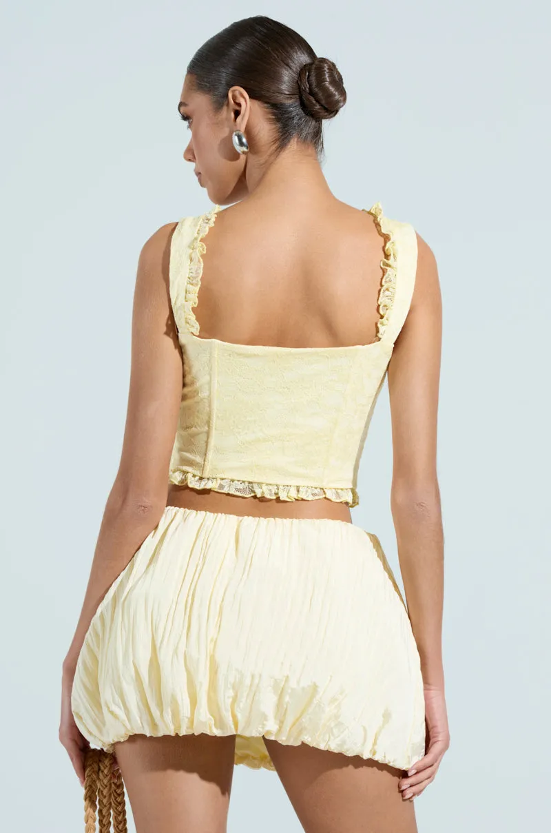 SWEETHEART LACE CORSET Amphibious