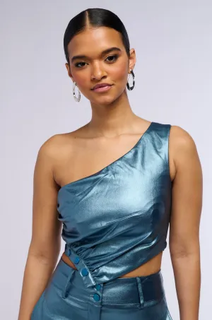 Shape - functional DISCO BABE ONE SHOULDER TOP