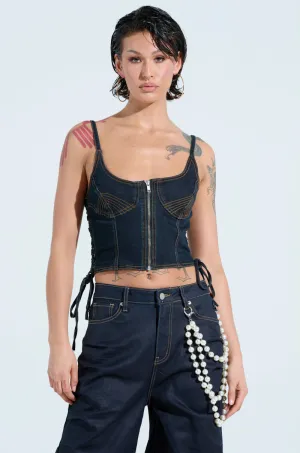 high - temperature environment composite material COULD HAVE BEEN ME CORSET TOP