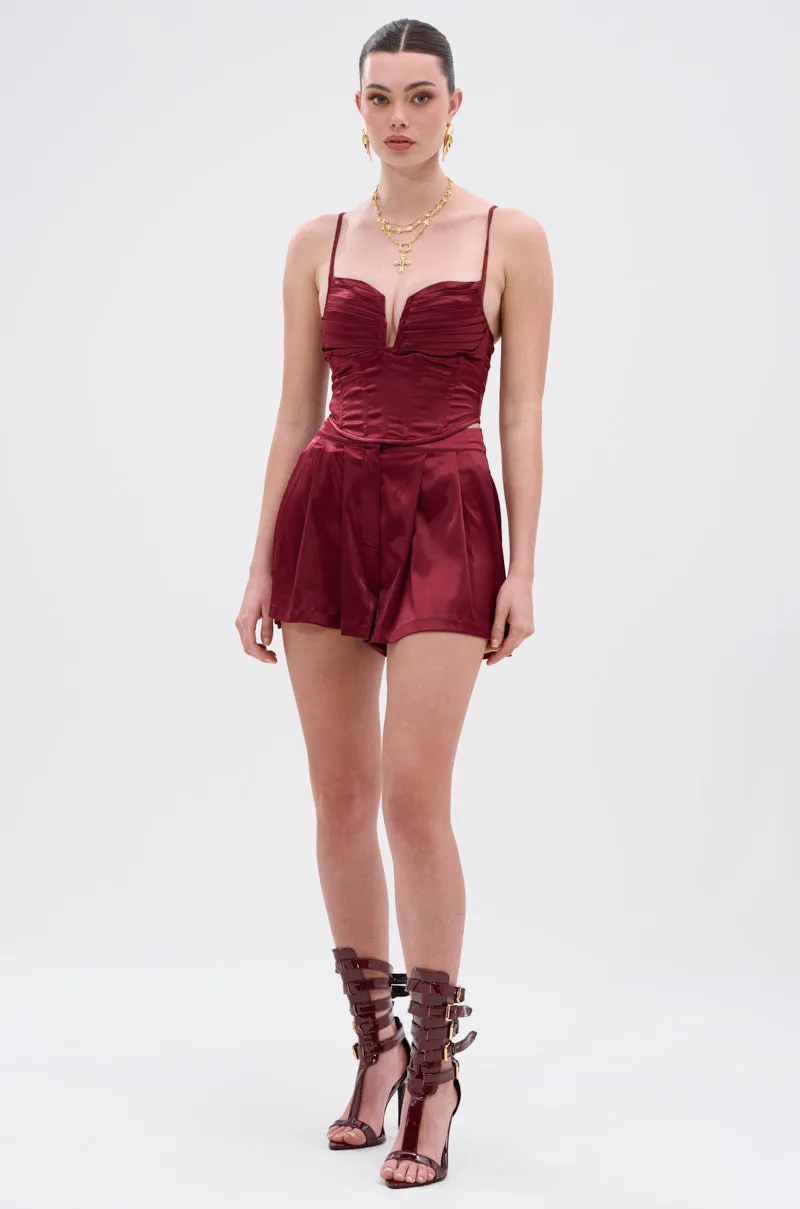 humid environment RED HOT CORSET