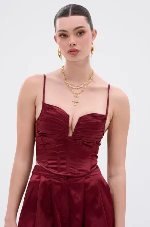 RED HOT CORSET construction Performance Fabric