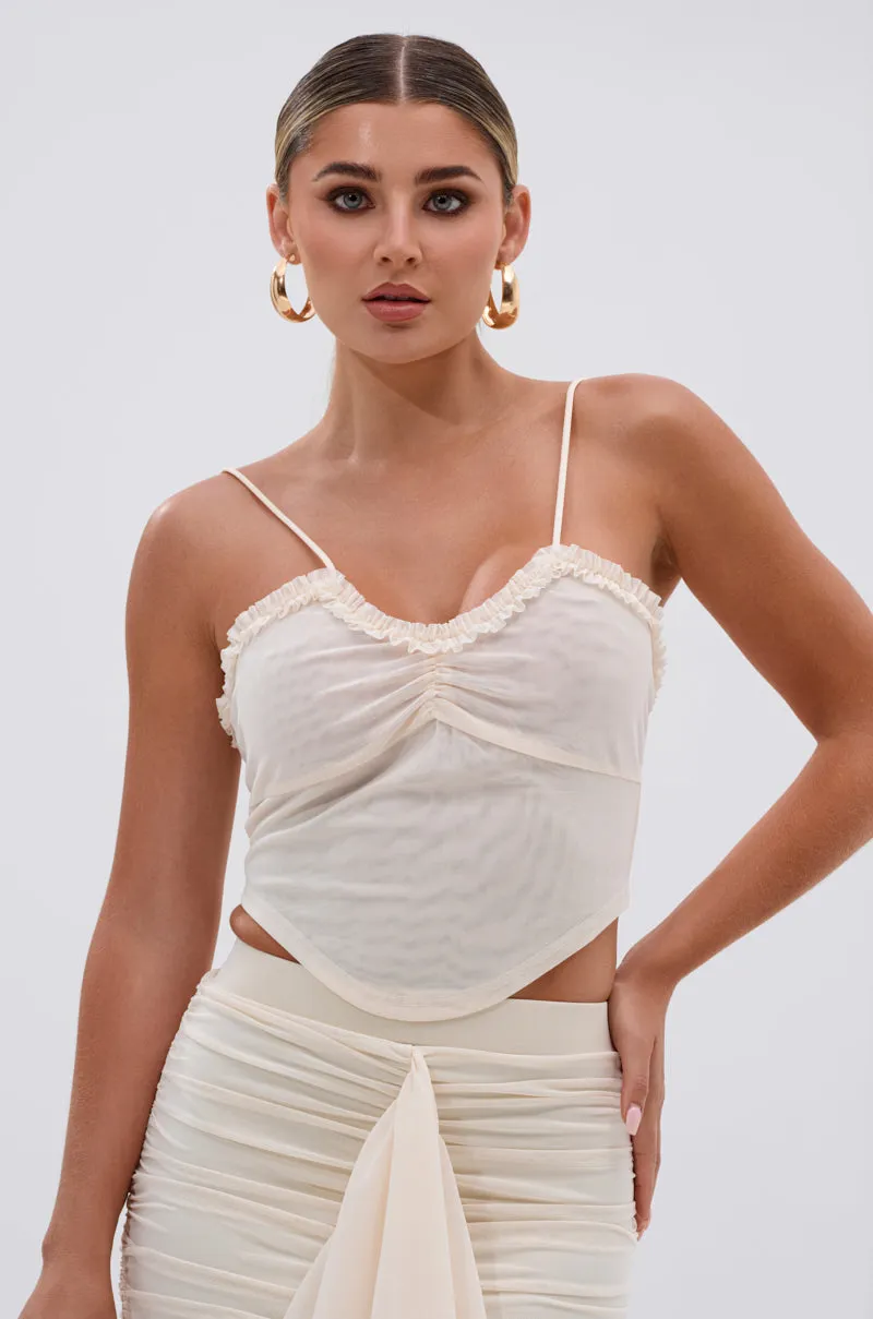 MELISSA MESH CAMI Sturdy