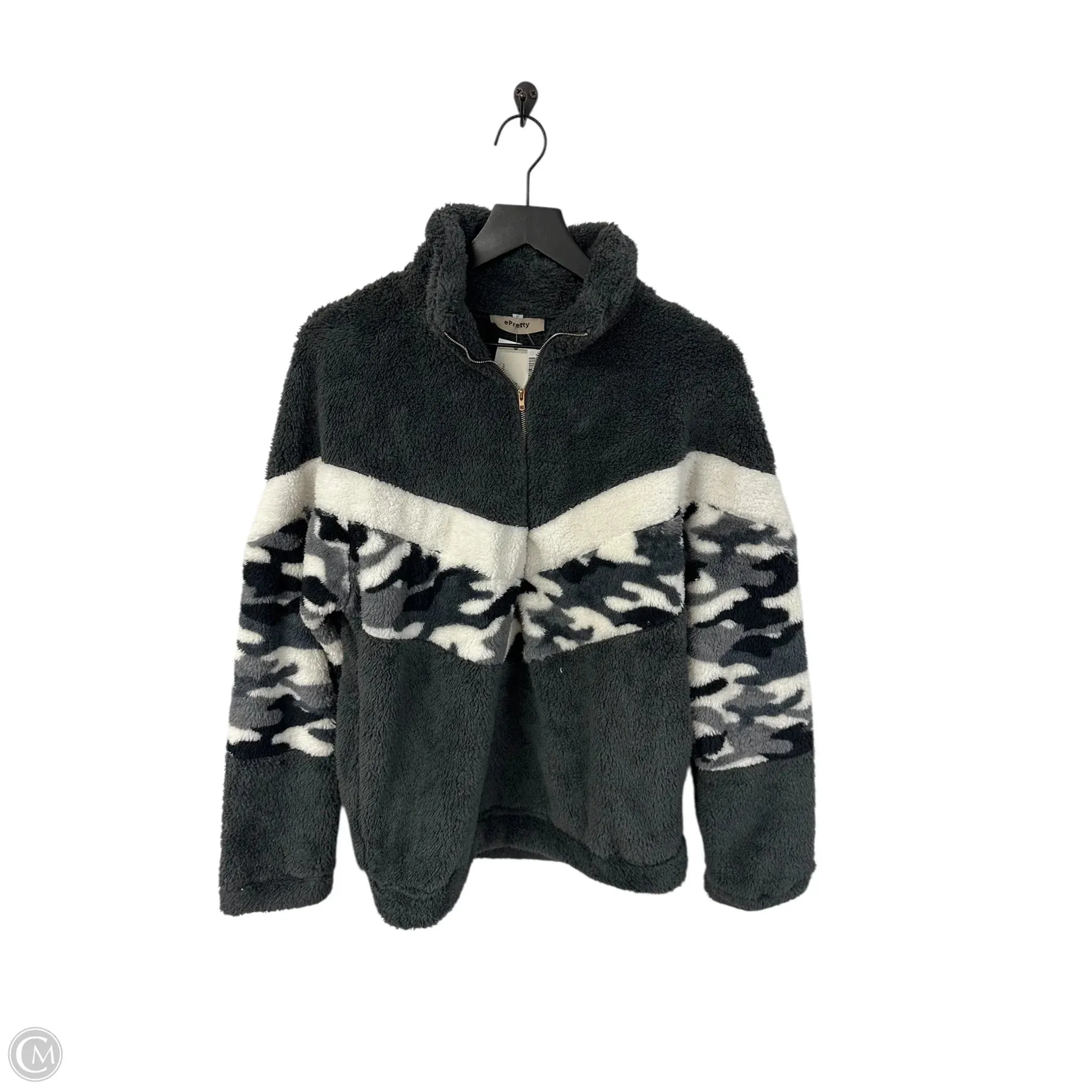 Elegant Layer Light Fit Sweatshirt Collar By Cmc In Grey, Size: S