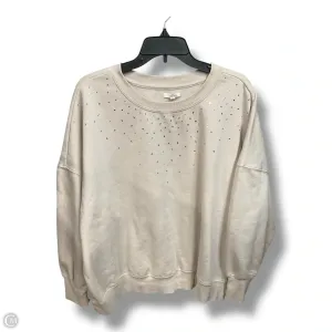 Sweatshirt Crewneck By Maurices In Taupe, Size: 2x Conscious Fashion