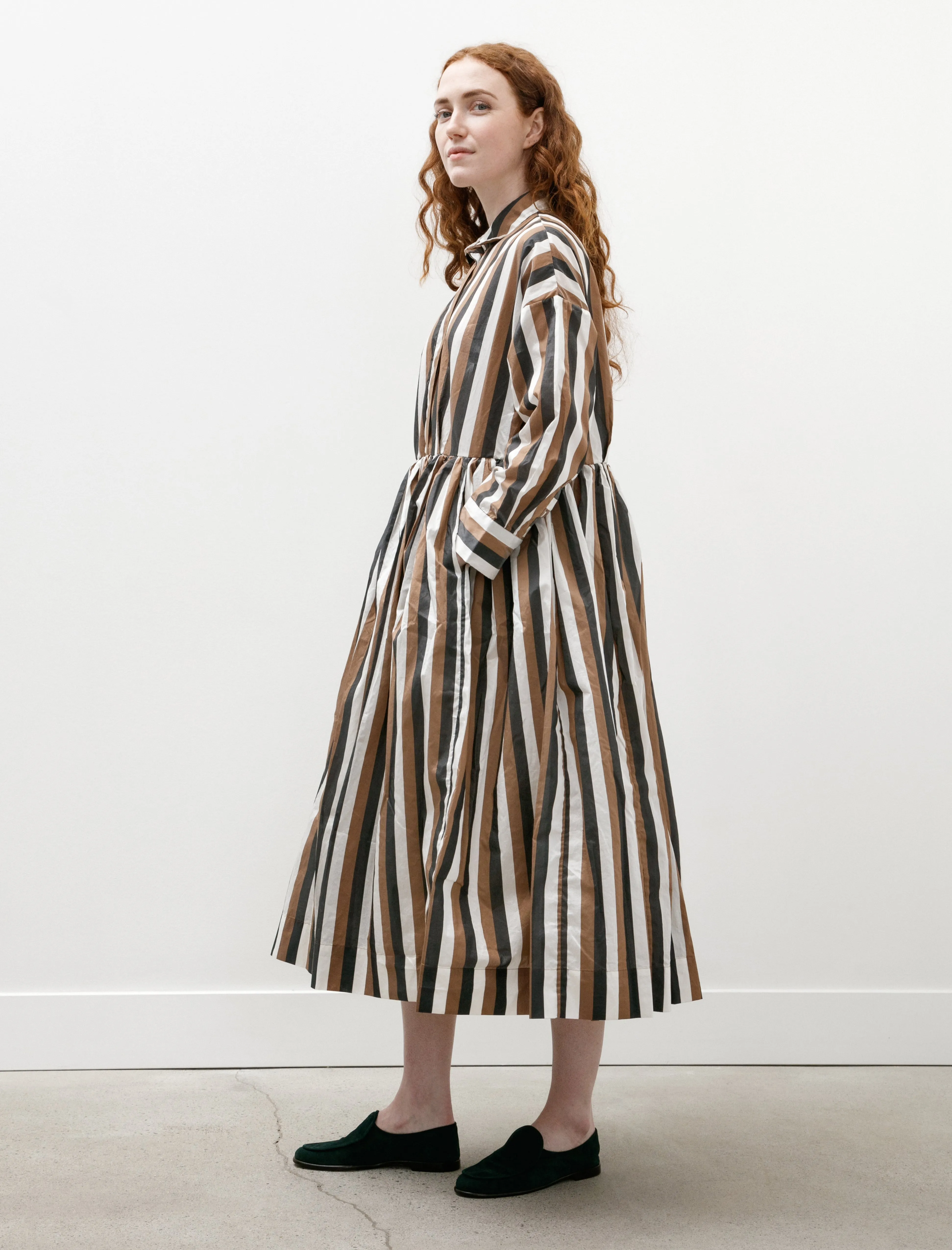 Street Fest Stephanie Dress Taffeta Stripes