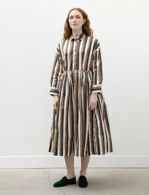 Stephanie Dress Taffeta Stripes TemperatureRegulatingLining