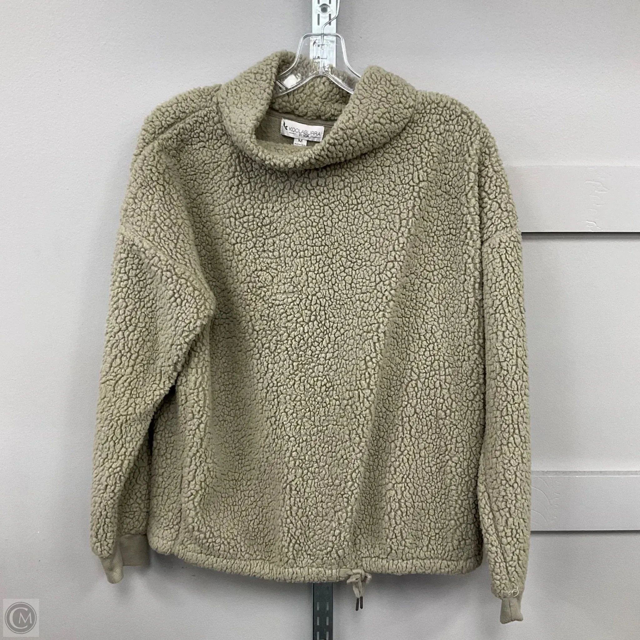 Sweatshirt Collar By Koolaburra By Ugg In Beige, Size: M Peace Glow Beauty Glow