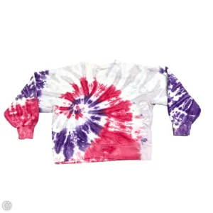 Jump Core Sweatshirt Crewneck By Tna In Tie Dye Print, Size: Xs