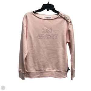 Sweatshirt Crewneck By THE SWEATSHIRT PROJECT In Pink, Size: S HighElasticity Fiber Outdoor Footwear