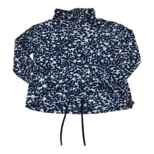 Spark Mood Sweatshirt Collar By Nic   Zoe In Blue, Size:L