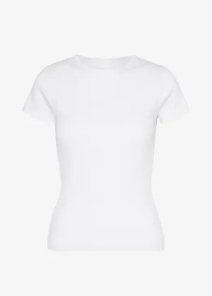 Casual Layer Wear Organic Rib SS T-Shirt