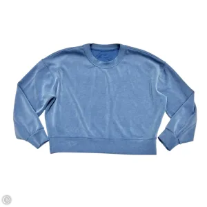 Athletic Sweatshirt Crewneck By Lululemon In Blue, Size: M Couple Look TearResistant