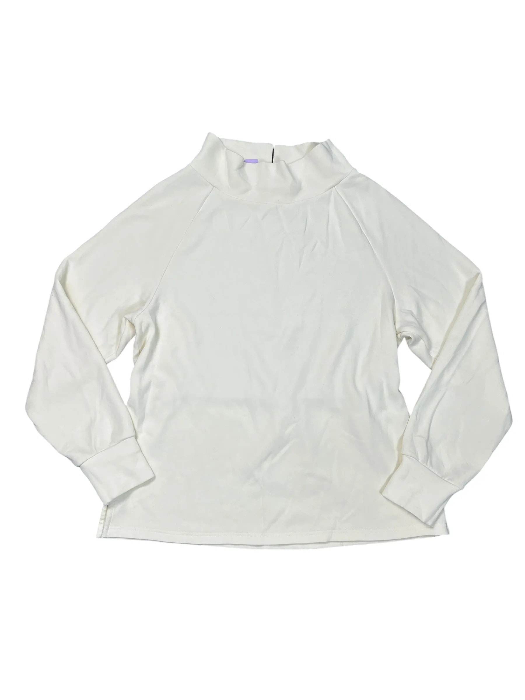 Flow Core Stage Soul Sweatshirt Collar By Varley In Cream, Size:M