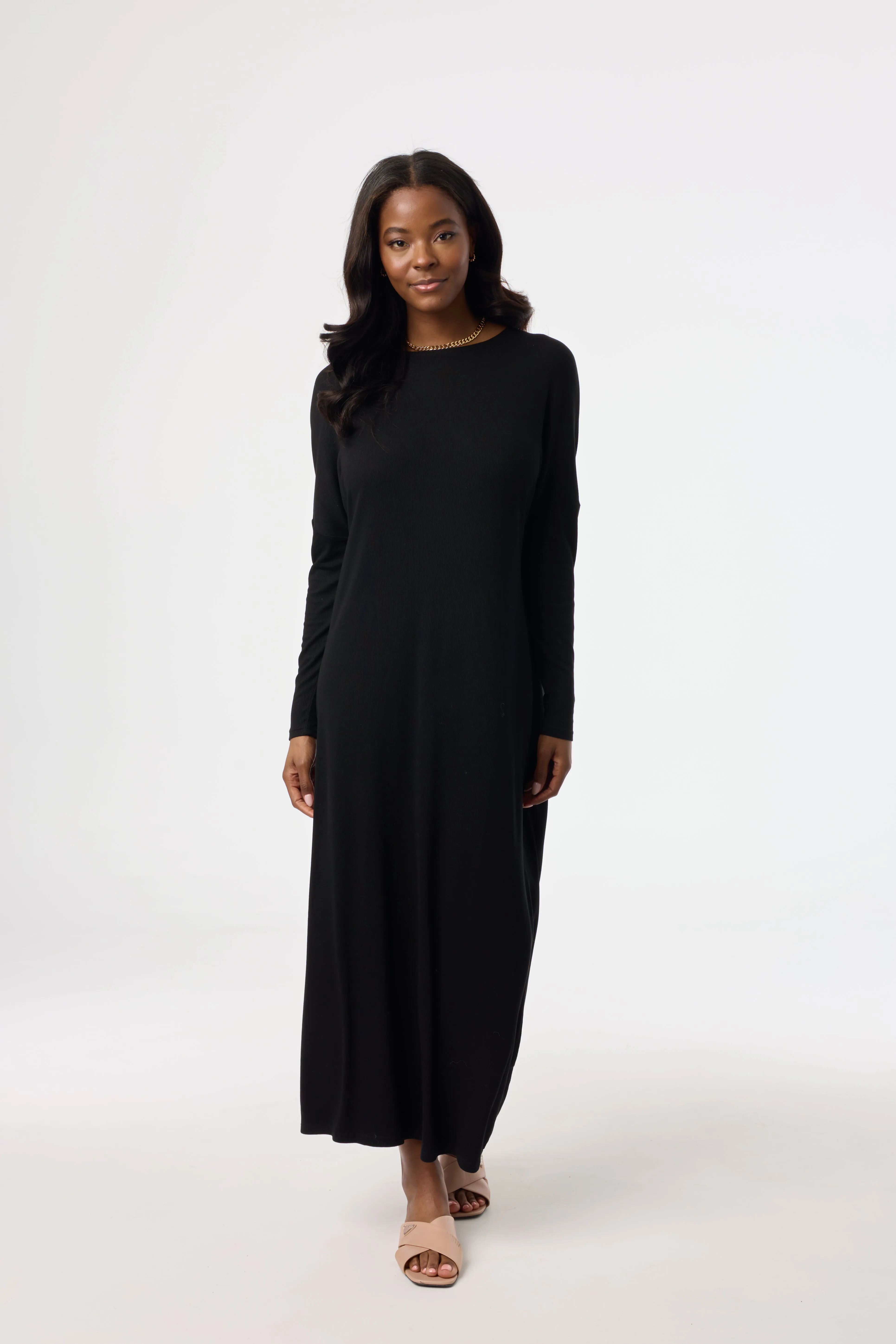 Data Mode Black Swing Maxi