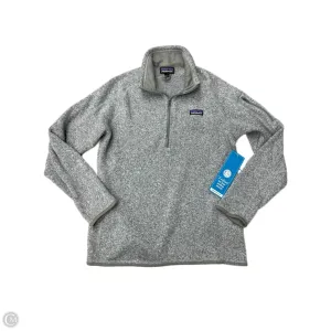 Sweatshirt Collar By Patagonia In Grey, Size: L Sky Mood