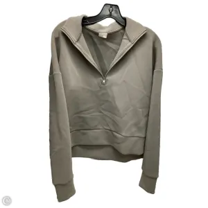 Sweatshirt Collar By Calia In Beige, Size: M Comfortable Jacket