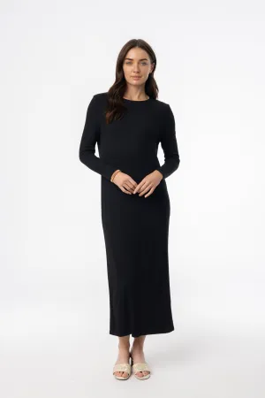Relaxed T-shirt Classic Glow Black Basic Maxi