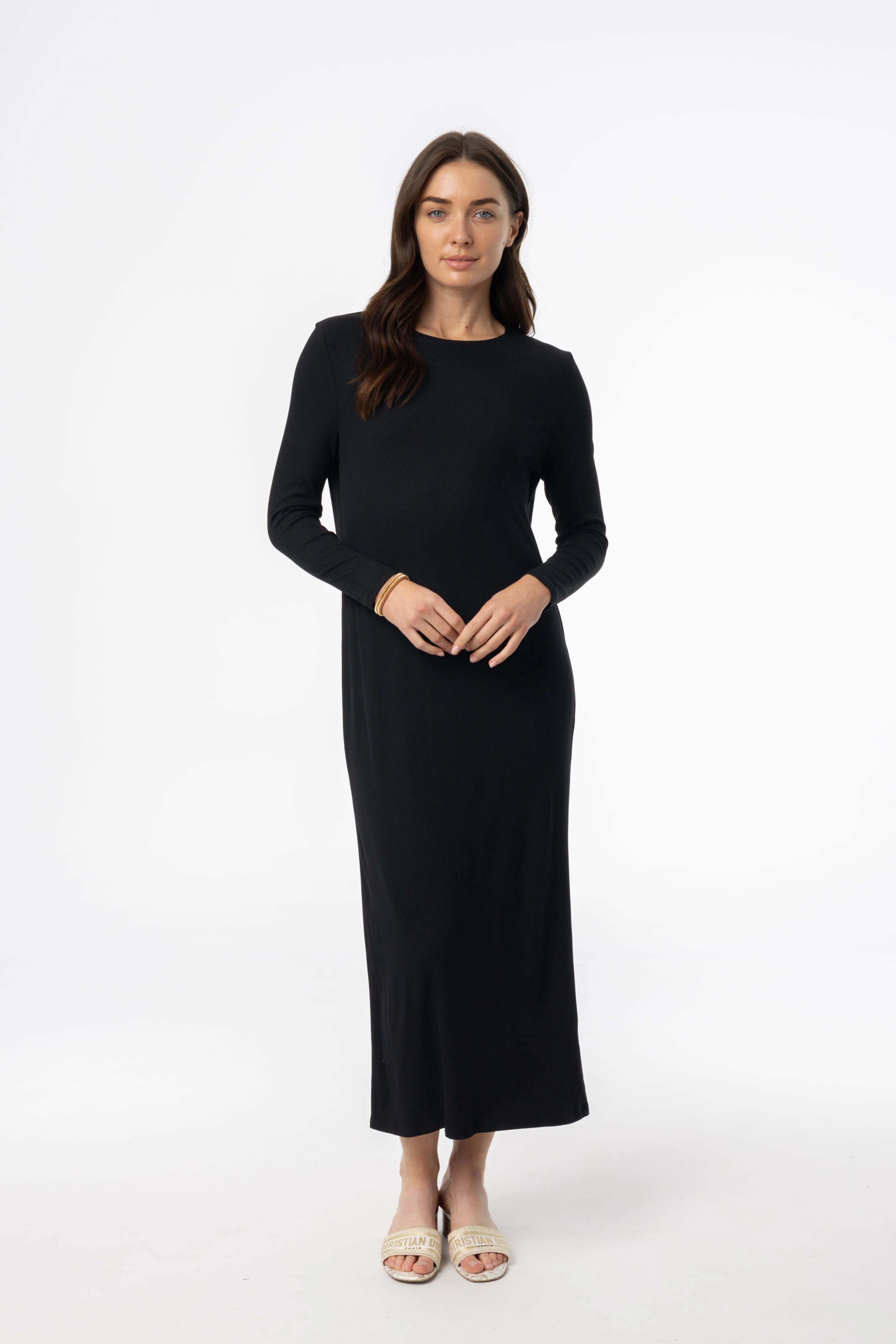 Relaxed T-shirt Classic Glow Black Basic Maxi