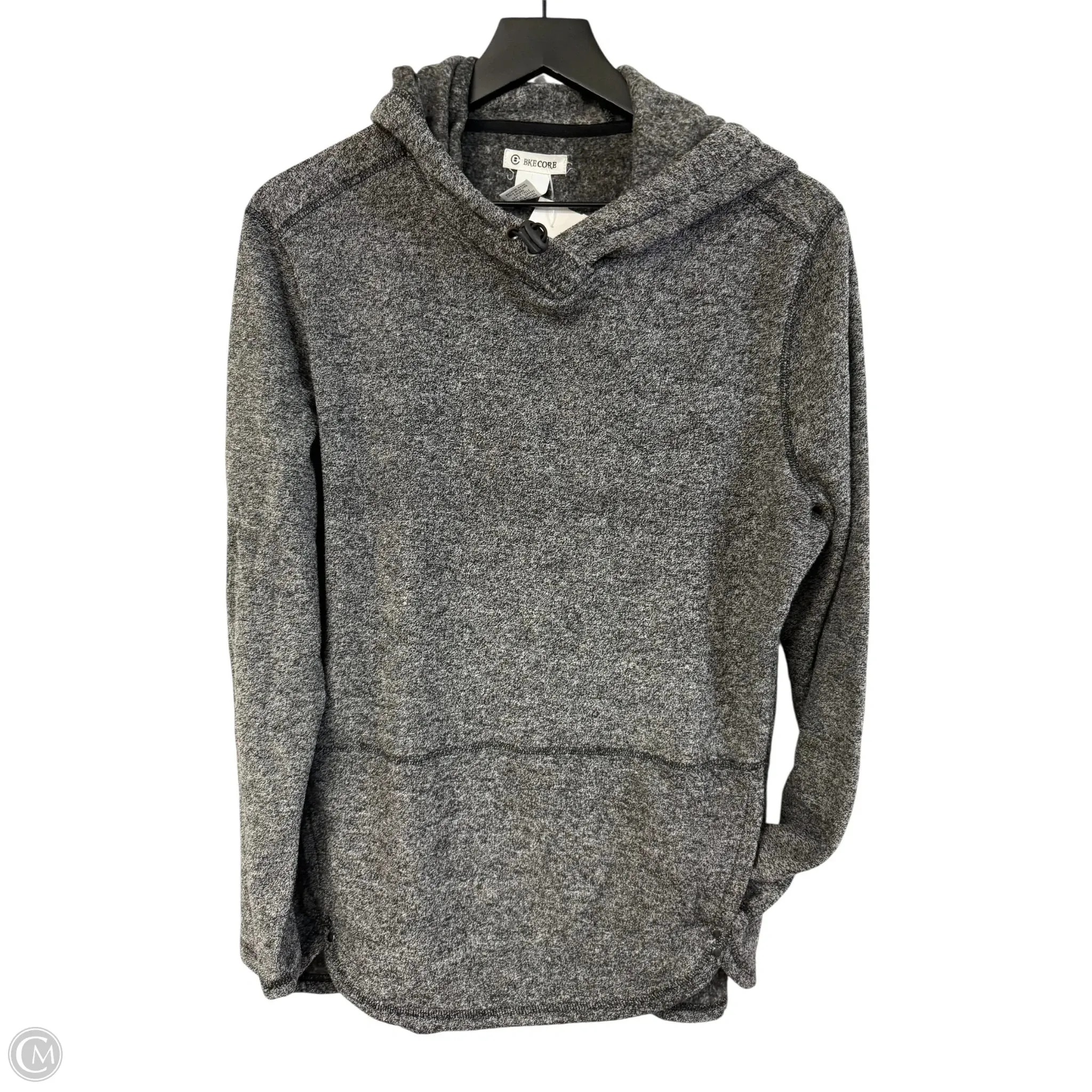 Everyday Style Sweatshirt Hoodie By Bke In Grey, Size: L