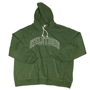 Cold Weather Comfortable Fashion Sweatshirt Hoodie By H&M In Green, Size:Xl