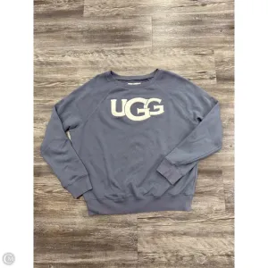 Sweatshirt Crewneck By Ugg In Blue & White, Size: M CompactWeave