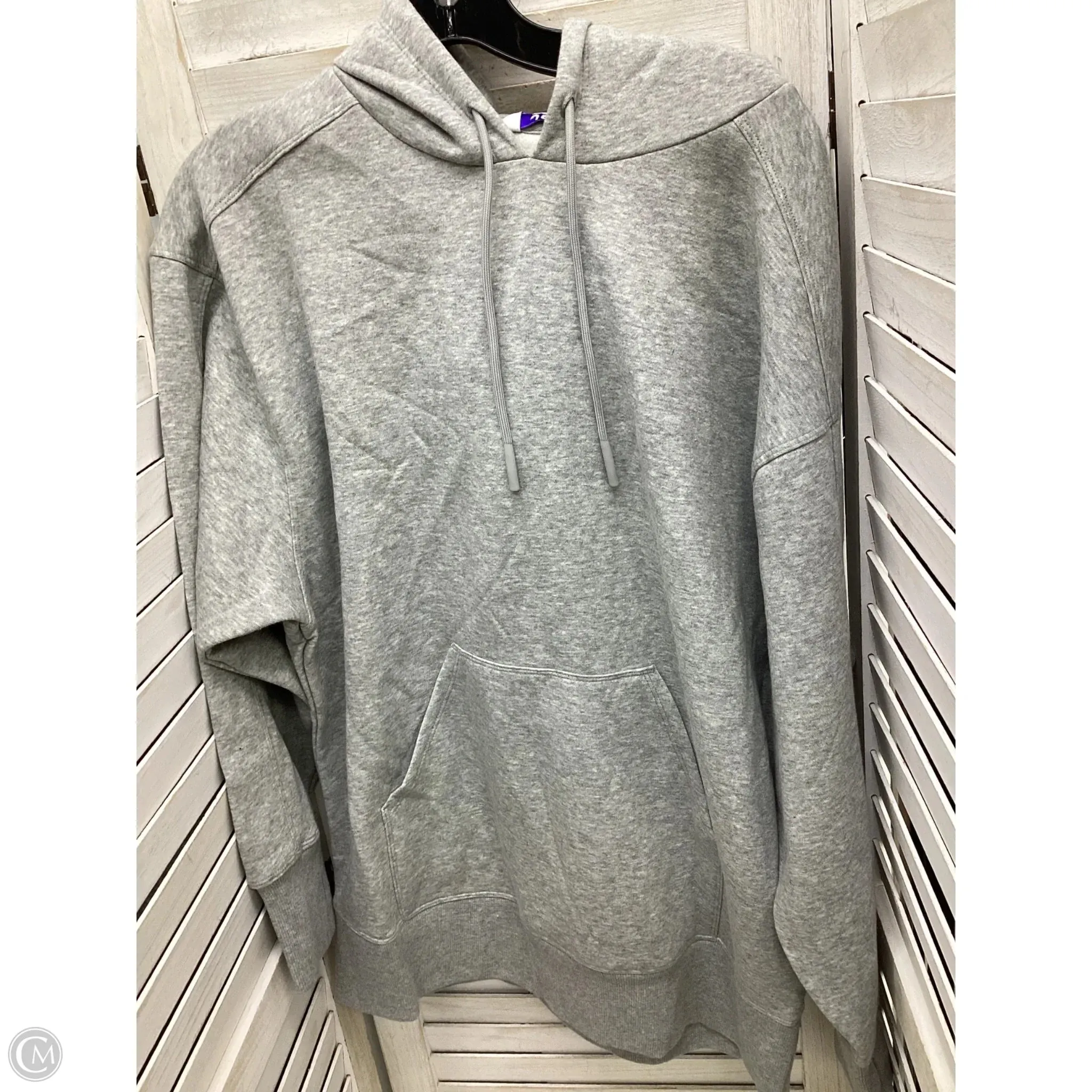 World Glow Sweatshirt Hoodie By Joy Lab In Grey, Size: S