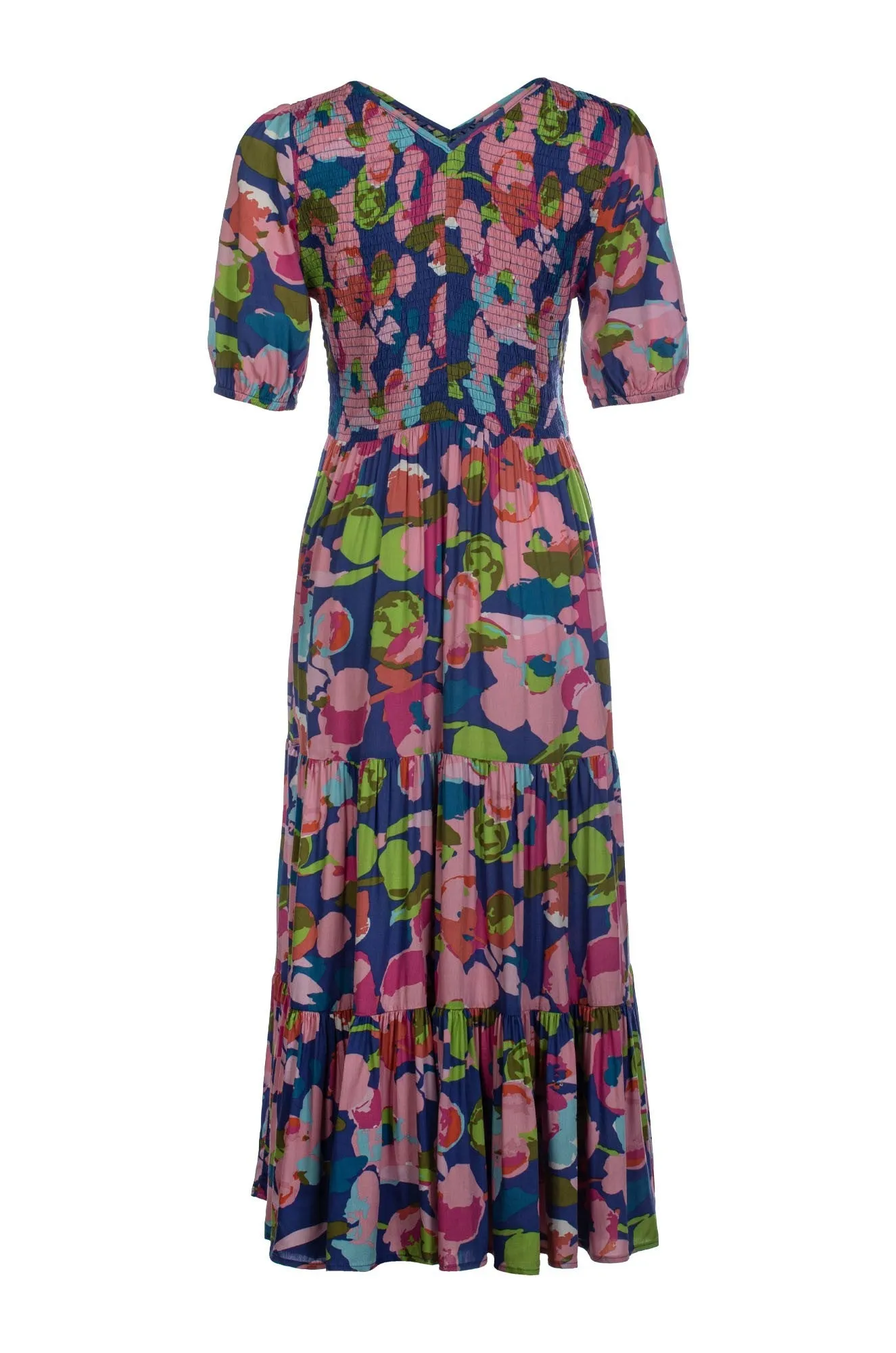 Maxi Dress | Lavender Bouquet | 3354C1 Queen Glow Style Mood