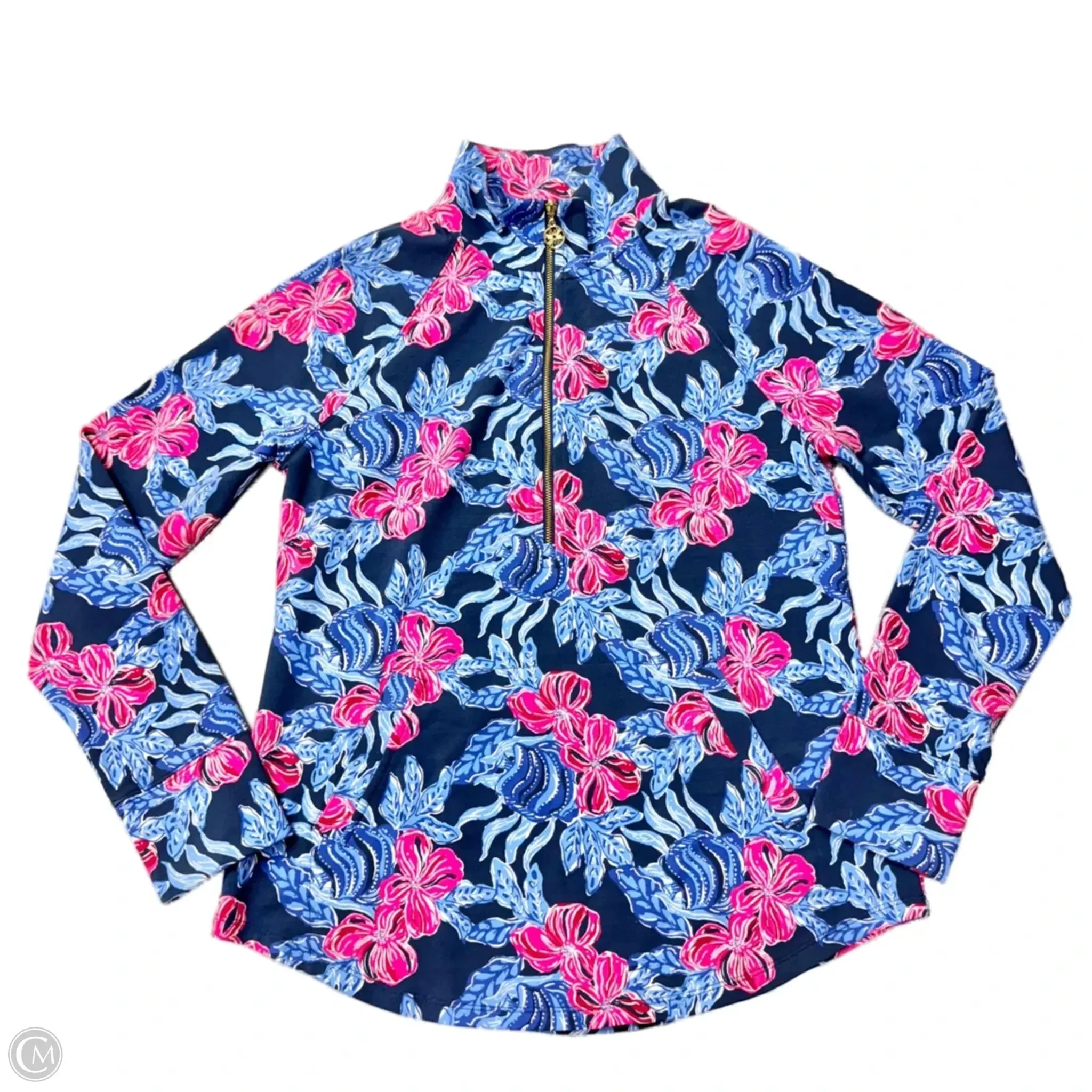 Sweatshirt Designer By Lilly Pulitzer In Floral Print, Size: S Meeting Ready Sporty Joggers