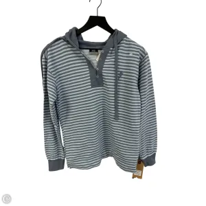 Sweatshirt Hoodie By Clothes Mentor In Blue, Size: S World Tone