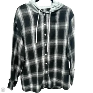 Metal Core QuickDryTech Sweatshirt Hoodie By Clothes Mentor In Grey, Size: M
