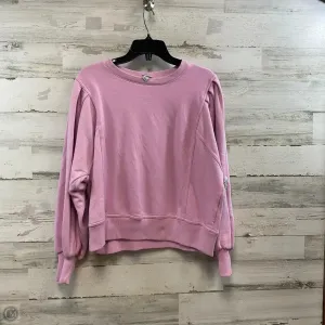 Sweatshirt Crewneck By A New Day In Pink, Size: L Heroine Glow