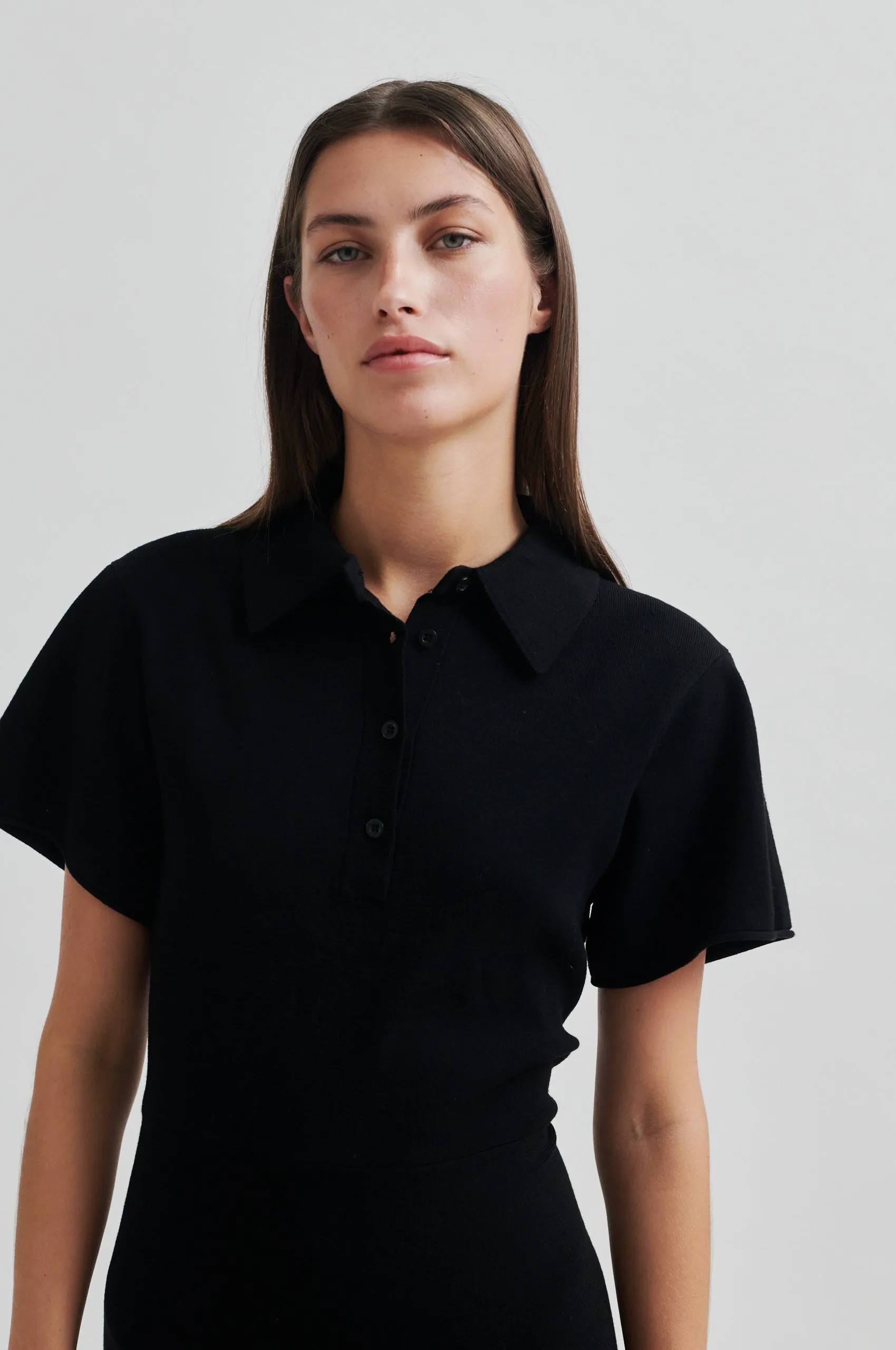 Stinna Knit SS Dress Workwear Essentials Stylish Fashion