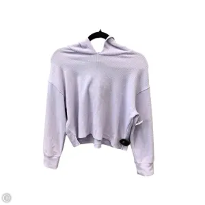 Timeless Look Sweatshirt Hoodie By Old Navy In Purple, Size: L