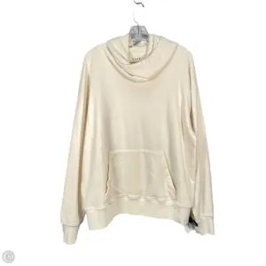 Sweatshirt Collar By Velvet By Graham & Spencer In Cream, Size: L Tagless Labeling