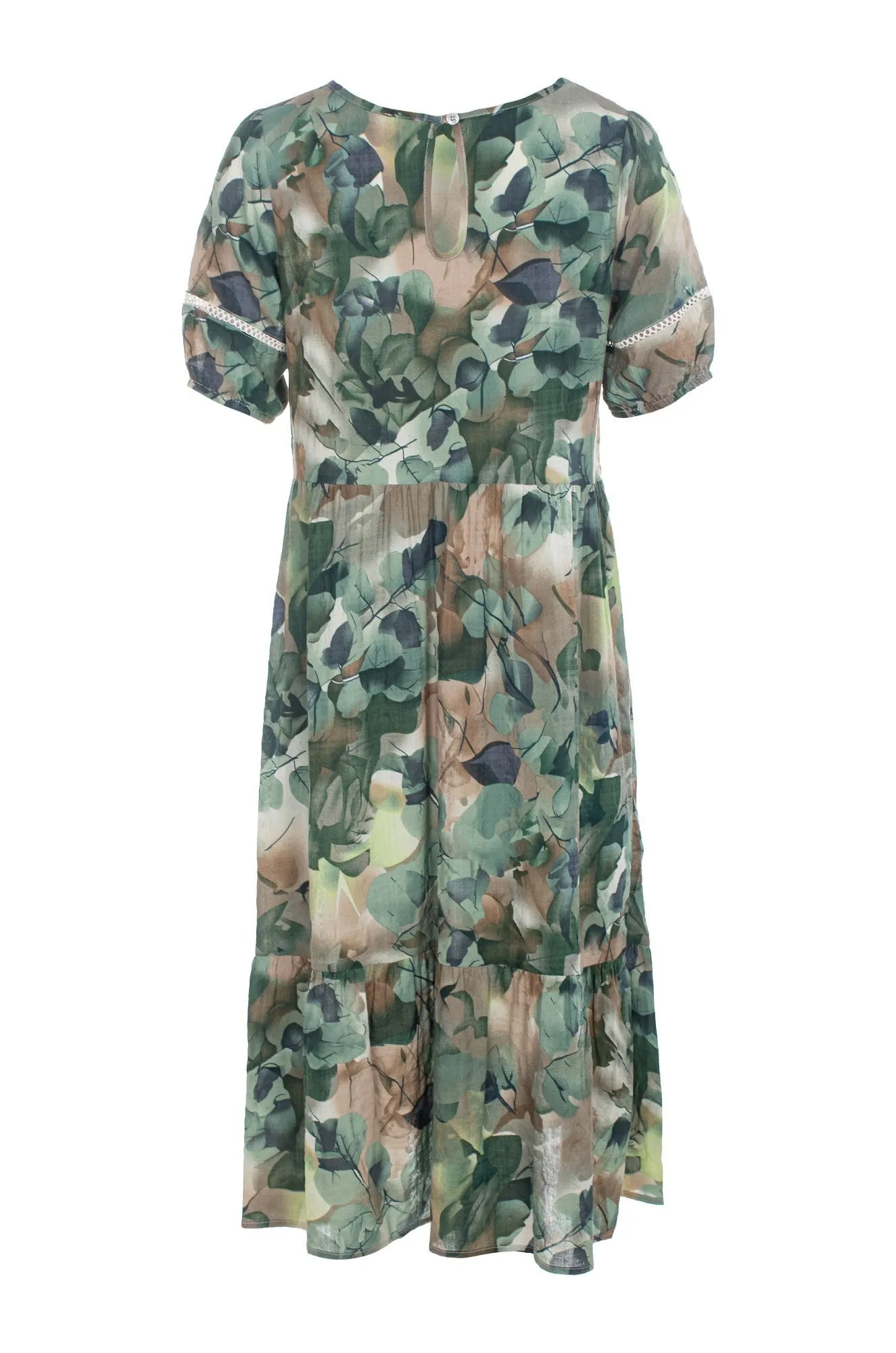 Winter Accessories TagFreeDesign Dress | Green Silver Garden | 6532C1