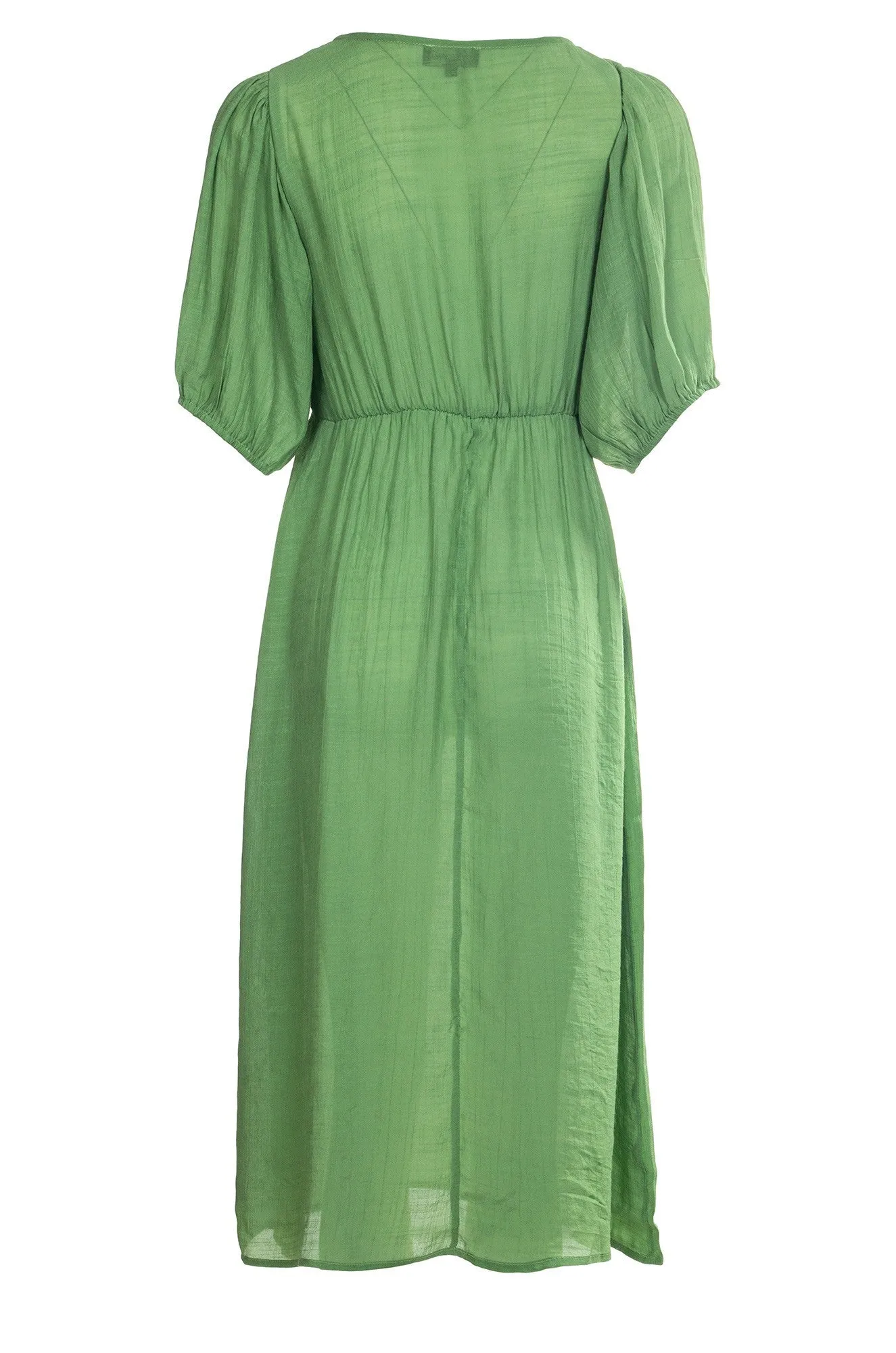 Shirred bodice Dress | Apple | 8835A1 british retro Metal Core